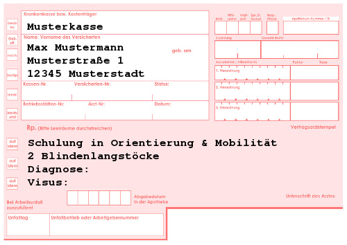 Rezept - passend ausgefüllt